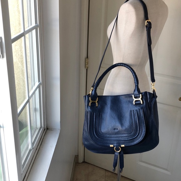 Chloe Handbags - Chloe Marcie medium size leather bag